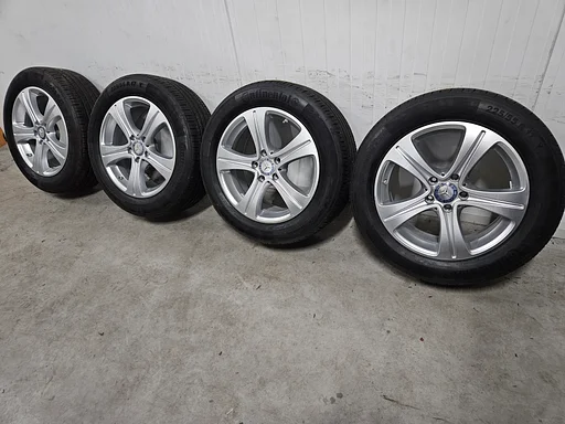 6-7mm! Originele Mercedes Vito V-klasse W447 EQV TPMS 17 inch velgen 5x112 zomerbanden 225/55R17 Continental