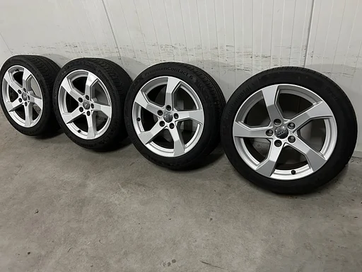 6-7mm! Originele Audi A3 S3 8V 17 inch velgen 5x112 zomerbanden 225/45R17 Continental