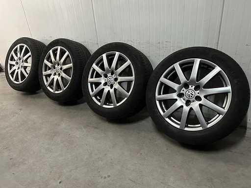 6mm! VW Transporter T5 GP T6 T6.1 T7 Multivan Bulli 18 inch velgen 5x120 zomerbanden 255/45R18 Continental