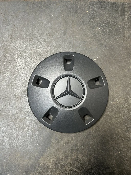 ORIGINELE Mercedes Vito Viano naafkap naafdop wieldop zwart