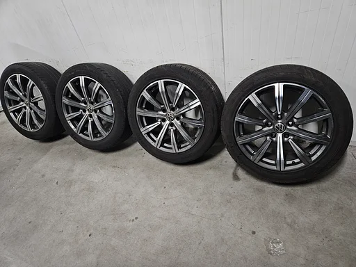 VW Transporter T5 GP T6 T6.1 T7 Multivan Bulli 19 inch velgen 5x120 zomerbanden 255/45R19 Goodyear