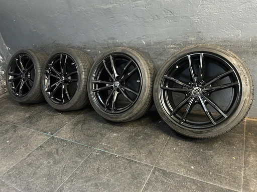 7-8mm! Originele BMW 2 3 4 serie G20 G21 G22 G23 G24 G42 Individual Style 791M 19 inch breedset zwarte velgen 5x112 TPMS zomerbanden 225/40R19 Tracmax