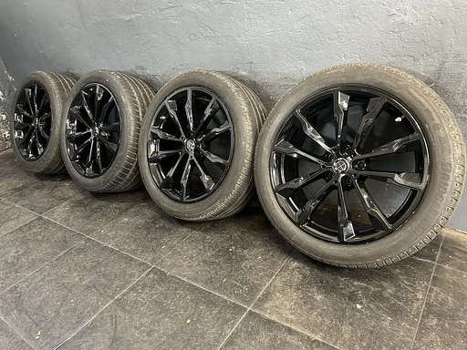 6-7mm! Originele BMW X3 X4 G01 G02 Style 699M 20 inch breedset zwarte velgen 5x112 TPMS Runflat zomerbanden 245/45R20 Bridgestone