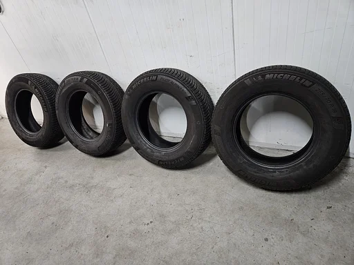 7-8mm! Winterbanden 255/70R18 Michelin Pilot Alpin 5 SUV
