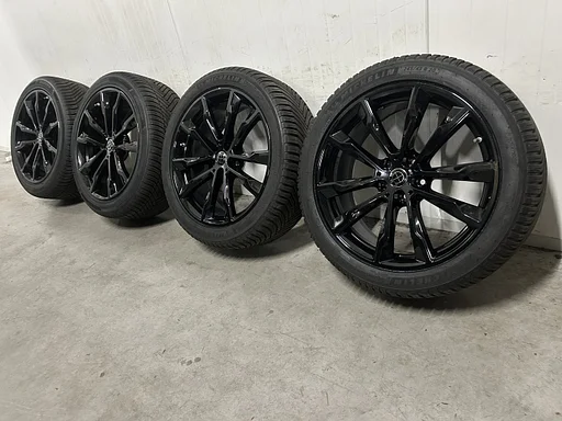 8-9mm! Originele BMW X3 X4 G01 G02 Style 699M 20 inch breedset zwarte velgen 5x112 TPMS AllSeasonBanden 245/45R20 Michelin