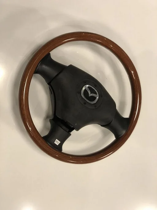 Stuurwiel origineel NB decade hout incl. airbag