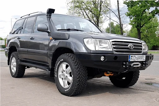 F4X4 Lierbumper Toyota Landcruiser J100 98-04 Zonder Bullbar