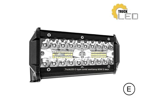 Mobisuv Combi Werklamp C-Type 60Watt E-keur Led Verlichting