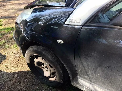 SPATBORD VOORSCHERM LINKS CITROEN C3 PLURIEL