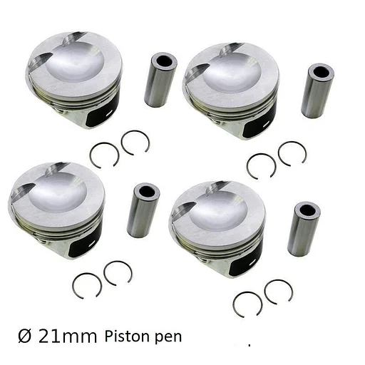 Zuigerset 2.0 TSI TFSI Audi Seat Skoda Volkswagen 21MM PEN CCZ CDN zuiger