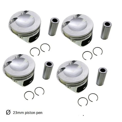 Zuigerset 2.0 TSI TFSI Audi Seat Skoda Volkswagen 23MM PEN CCZ CDN zuiger