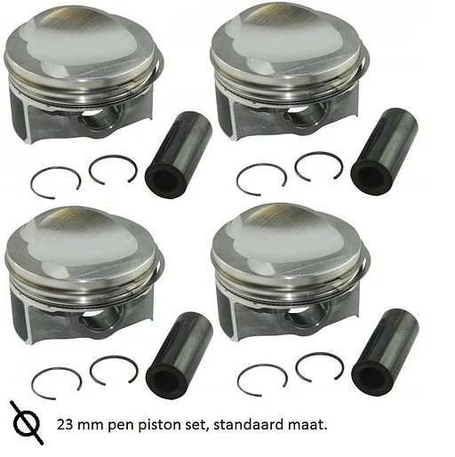 Zuigerset 1.8 TSI TFSI Audi Seat Skoda Volkswagen 23MM PEN standaard maat CDA CDAA CJE CJEB  zuiger