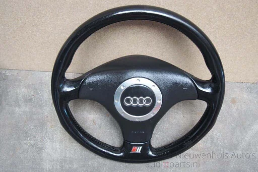Audi TT S-line 1998-2006 stuur met airbag links zwart