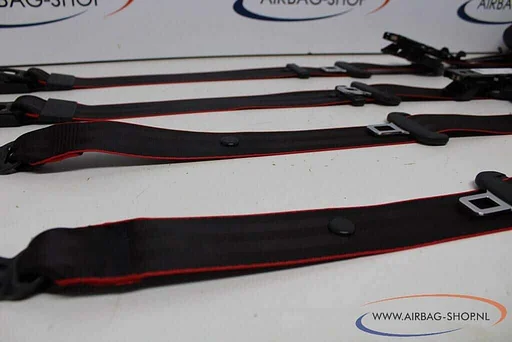 Audi  Gordelbanden s-line S RS3 RS4 RS5 RS6 Gordels Rood