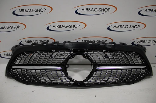 Mercedes B W247 Diamant Grille Hoogglans Zwart A2478882900