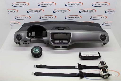 Volkswagen UP Airbagset (Dashboard  Mat Grijs + Airbags) 1S1857002