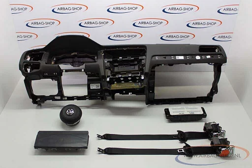 Volkswagen Golf 7 GTI Airbag set / Dashboard + Airbags VW