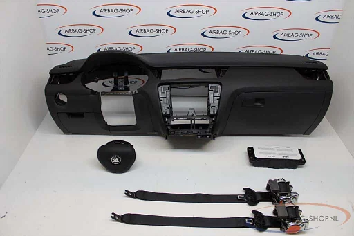 Skoda Octavia 5E Airbagset Dashboard + Airbags