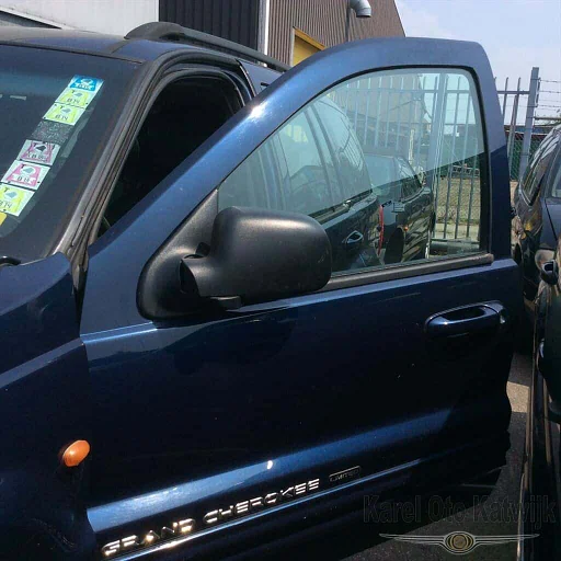 Voordeur links Jeep Grand Cherokee 1999-2004 kleur blauw