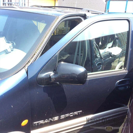 Voordeur links Chevrolet Trans Sport 1998-2005 kleur blauw