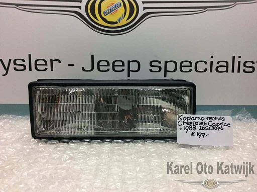 Koplamp rechts Chevrolet Caprice nieuw 1988