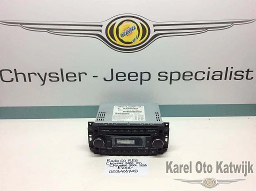 Radio/CD REG Chrysler 300c en Chrysler 300L 2006
