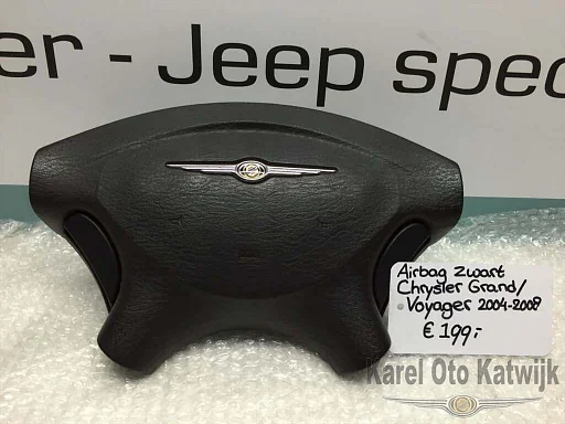 Airbag zwart Chrysler Voyager / Grand Voyager 2004-2008