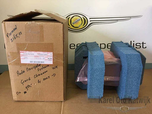 Radio navigatie systeem Jeep Grand Cherokee WK vanaf 2005