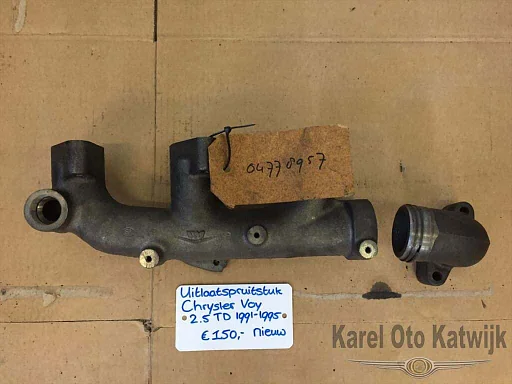 Uitlaatspruitstuk Chrysler Voyager 2.5 TD 1991-1995