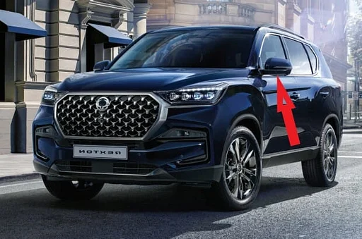 Buitenspiegel Knipperlicht linksvoor SsangYong Rexton Musso va 2018 7891836000