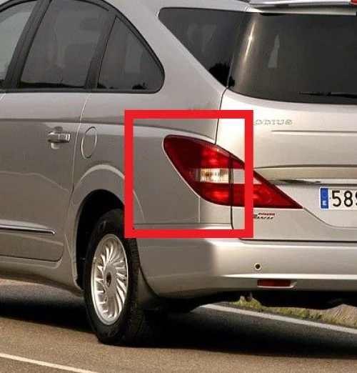 Achterlicht links voor SsangYong Rodius I 2004-2007 NIEUW