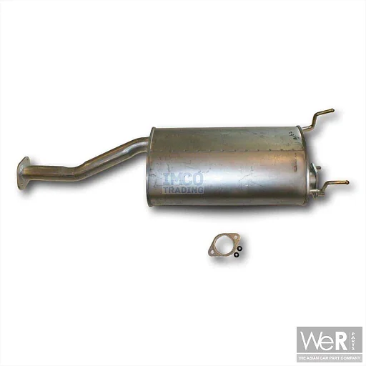 Middendemper uitlaat SsangYong Kyron, Actyon en Actyon Sports 05-12 24400-9161, 24400-09160, 2440009162, 2440009161, 2440009160, 24400-09162