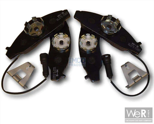 Bremsbeläge Satz Vorne SsangYong Musso Korando PBR 1994-2005 48130-05110, 4813005110, 48130-05100, 48130 05100, 4813005100, 48130 05110