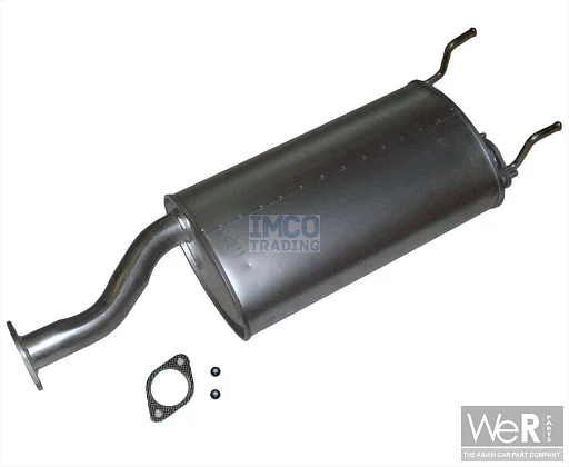 Middendemper uitlaat SsangYong Rexton 270Xdi 2006-2017 2440008B42, 2440008B41, 2440008B40