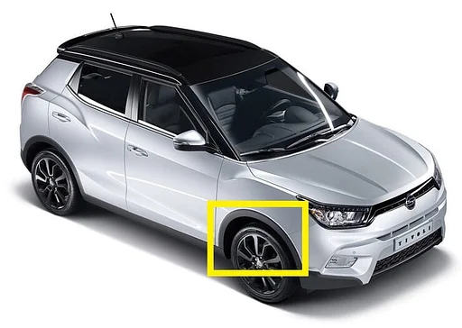 Wielrand rechtsvoor SsangYong Tivoli of XLV 2015 - 2019. 7952035000, 79520-35000