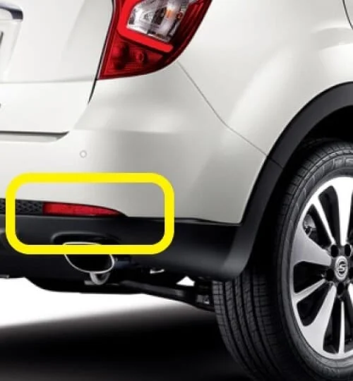 Reflector rechts achter voor SsangYong Korando 2010-2017. 8390234000, 83902-34000