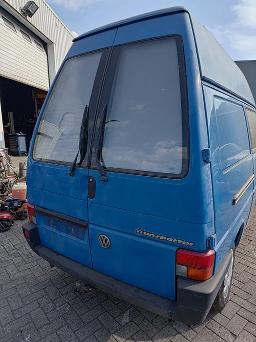 Set hoge achterdeur achterdeuren Transporter T4 Blauw