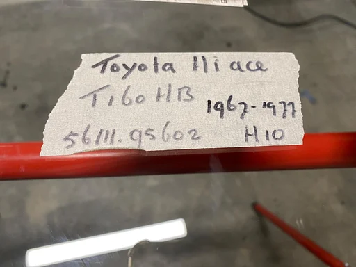 TOYOTA | HIACE | BESTELWAGEN | RH 1968-1975 | VOORRUIT