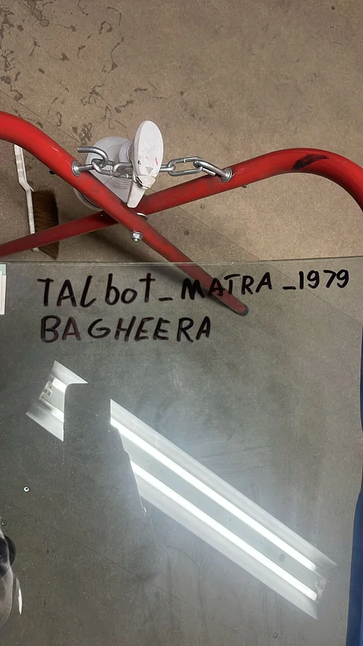 Voorruit simca Matra bageera  1974