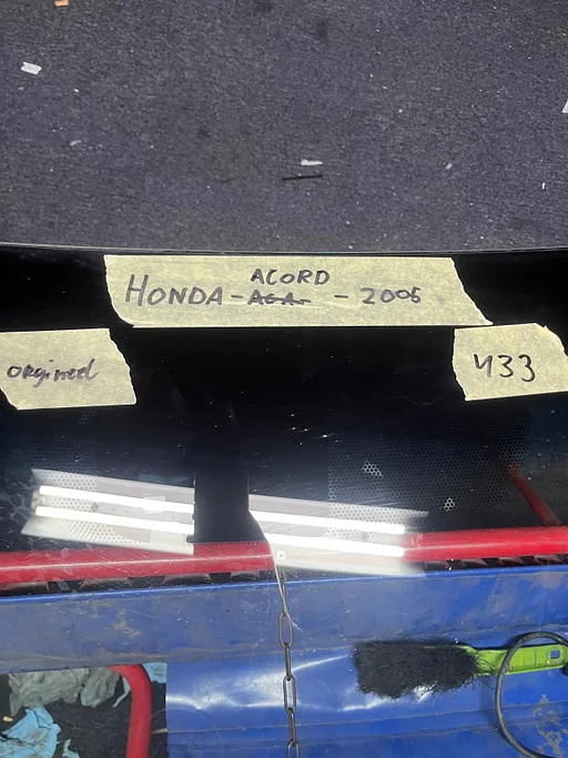 HONDA ACCORD 02 - 09/08 4D SED/STAT VOORRUIT GELAAGD GROEN BLAUW+VIN