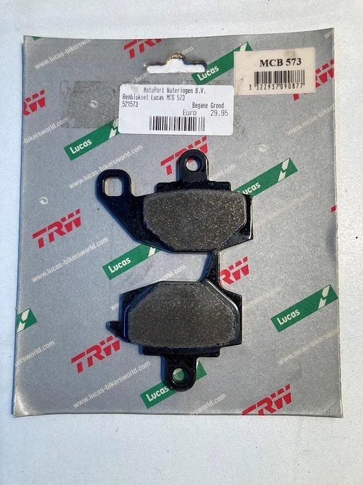 TRW MCB573 remblokken set Yamaha XT 600 1985 - 1990 XT600  remblokken NOS MCB 573 remblokje 202325