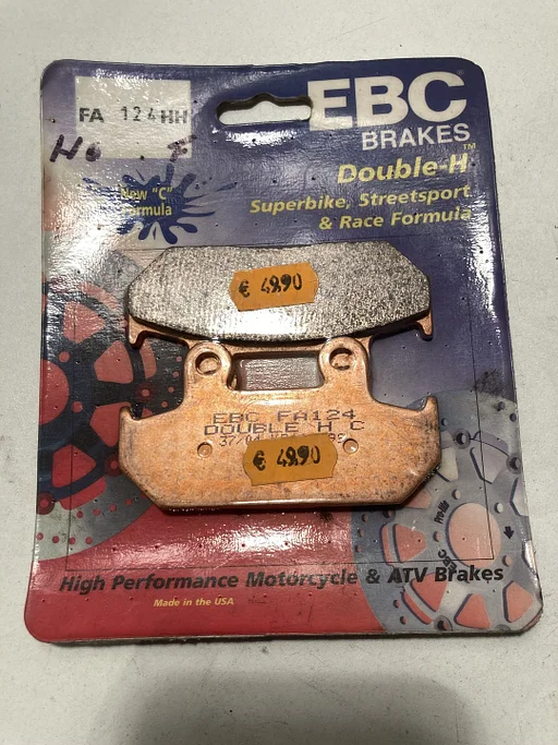 EBC FA124 HH remblokken set Honda CBR 750 1000 VFR XL transalp voorremblokken NOS MCB 571 FA 124 remblokje 202328
