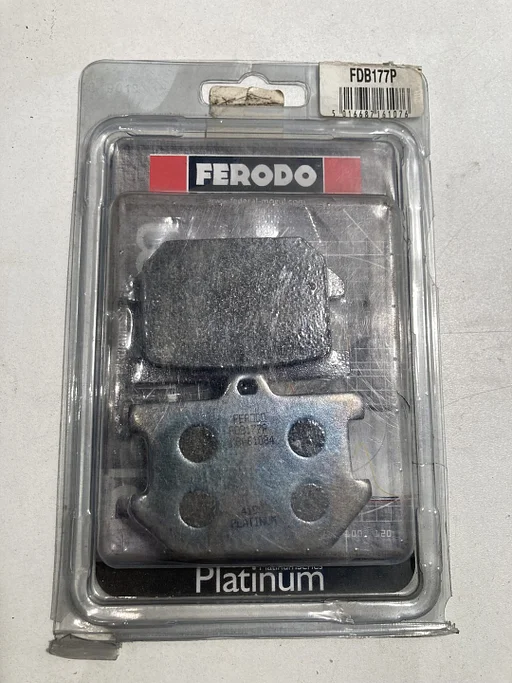 Ferodo FDB177P remblokken set  voorremblokken NOS FA 034 MCB 68 achterremblokje 202328