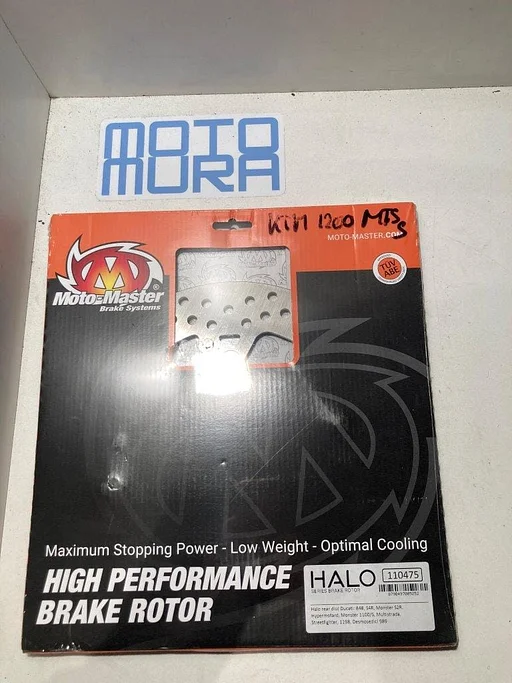 Moto-master remschijf achter Ducati 796 848 1000 1100 monster hypermotard 2007 - 2015 motomaster halo 110475 NOS