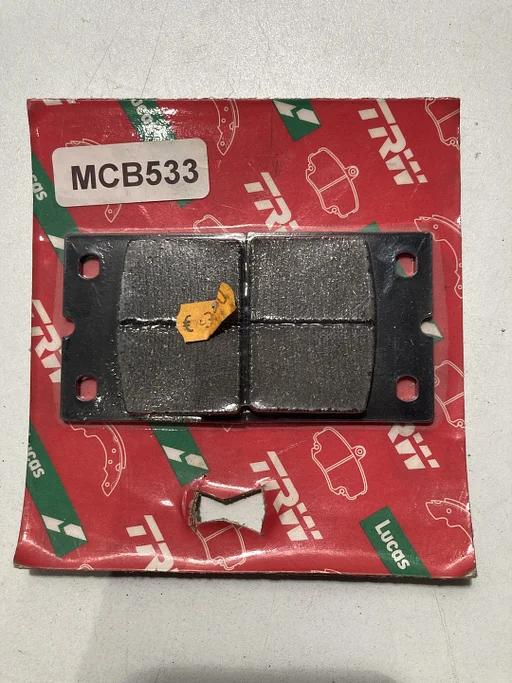 TRW MCB533 remblokken BMW R65 R80 R850 R100 GS  remblokken NOS MCB 533 FA077 remblokje 202328