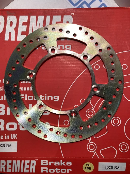 Premier MD4028 remschijf Kawasaki Z 400 GPZ600 GPZ750 GPZ600R GPZ750R ZG 1000 1985 1986 1987 schijf rem MD 4028 NOS 202331