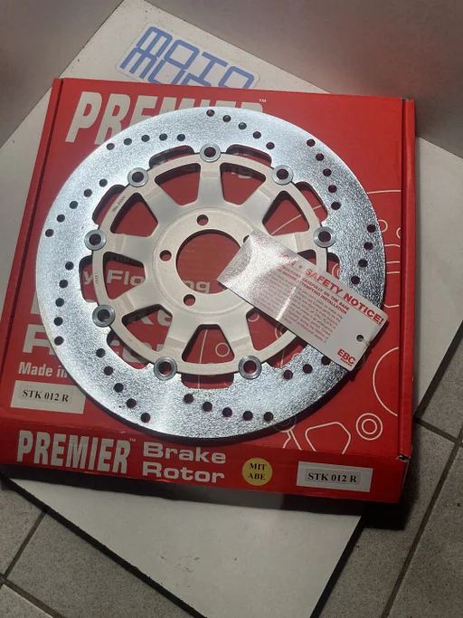 Premier MD4012 remschijf Kawasaki ZXR 750 ZX9R ZR 1100 zephyr zzr 1100 ZX 1200 ZRX schijf rem MD 4012 STK012 NOS 202331