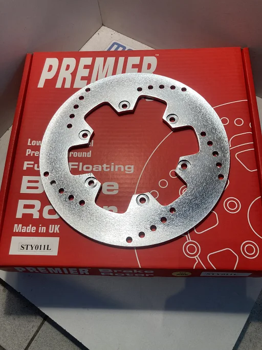 Premier MD2011 remschijf Yamaha XV 750 1000 1100 Virago XJ600 Xj900 FZ 750 600 SRX RD350 FZ 400 schijf rem MD 2011 STY011 NOS 202331