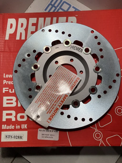 Premier MD3028 remschijf Suzuki GSX750 GSX 750 GS 700 Katana XN 85 turbo 1982 1983 1984 1985 1986 schijf rem MD 3028 STS028 NOS 202331