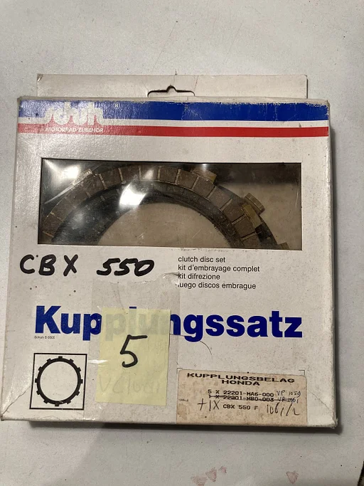 Koppeling Honda CB-1 1989 - 1991 CB400 CBR500F 1987 0 2990 CBR600F CBX550 koppelingsplaten koppelingset CK1228 CK1187 CK 1228 1178NOS 202332